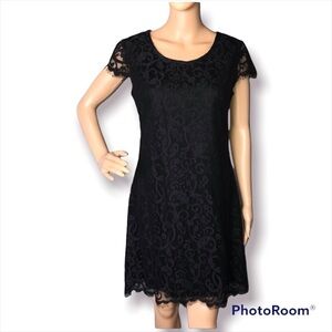 Solitaire Dress Midi Black | Size M